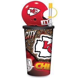 NFL Kansas City Chiefs 32oz. Helmet Cup w/Straw